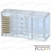 Фото, характеристики, описание Штекер 8р8с (RJ-45) категория-6